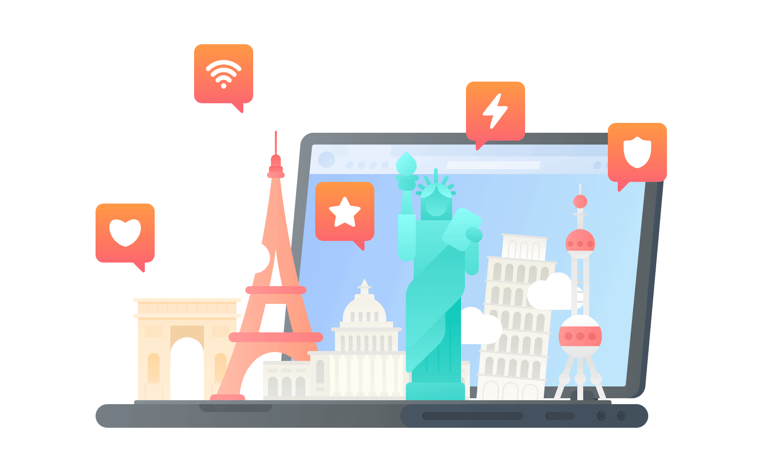 在圣皮埃尔和密克隆岛连接到中国vpn - VPN翻回国